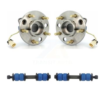 Front Hub Bearing Assembly Link Kit For Buick LeSabre Oldsmobile 88 Cadillac Pontiac Park K7T-100476