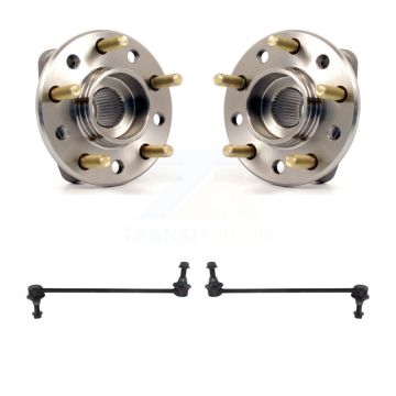 Front Hub Bearing Assembly And Link Kit For Chrysler Intrepid Dodge 300M Concorde LHS K7T-100478