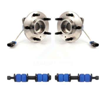 Front Hub Bearing Assembly Link Kit For Chevrolet Impala Buick Pontiac Grand Prix Montana K7T-100483