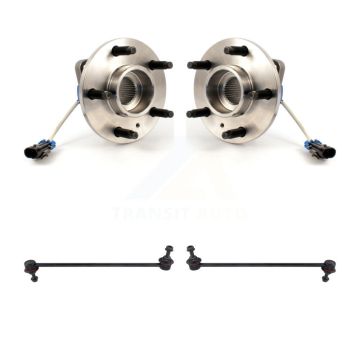 Front Hub Bearing Assembly Link Kit For Pontiac Grand Prix Buick LaCrosse Montana Allure K7T-100486