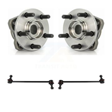 Front Hub Bearing Assembly & Link Kit For Dodge Caravan Grand Plymouth Voyager Chrysler K7T-100488