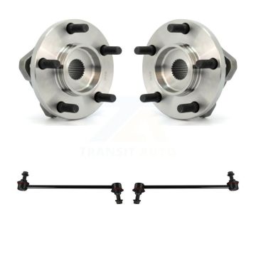 Front Hub Bearing Assembly And Link Kit For Dodge Grand Caravan Chrysler Town & Country K7T-100489
