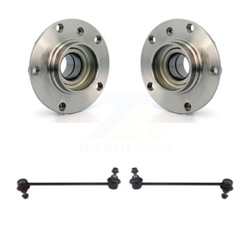 Front Hub Bearing Assembly & Link Kit For BMW Z4 330Ci 325i 325Ci M3 320i 330i 323i 328i K7T-100493