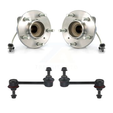 Front Hub Bearing Assembly And Link Kit For Cadillac CTS K7T-100511