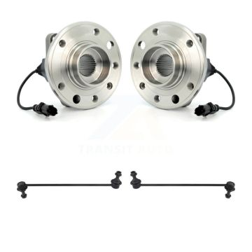Front Hub Bearing Assembly And Link Kit For Saab 9-3 9-3X K7T-100516