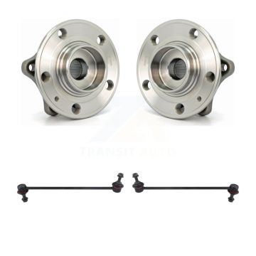 Front Hub Bearing Assembly And Link Kit For Volvo S60 XC70 V70 S80 K7T-100520