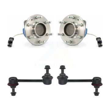 Front Hub Bearing Assembly And Link Kit For 2004-2007 Cadillac CTS V K7T-100522