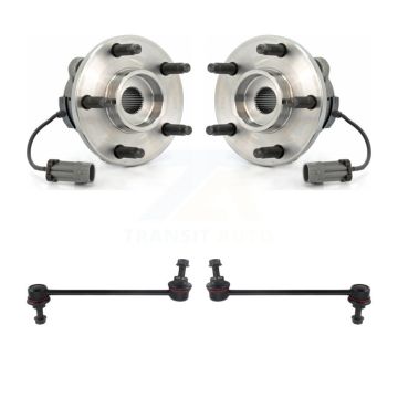 Front Hub Bearing Assembly And Link Kit For Chevrolet HHR K7T-100526