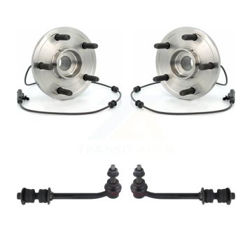 Front Hub Bearing Assembly And Link Kit For 2004-2005 Dodge Durango K7T-100528