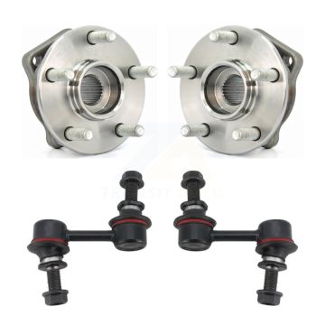 Front Hub Bearing Assembly And Link Kit For Subaru Outback XV Crosstrek Forester K7T-100538