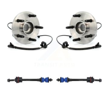 Front Hub Bearing Assembly And Link Kit For Dakota Dodge Ram Mitsubishi Raider K7T-100545
