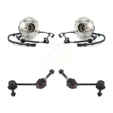 Front Hub Bearing Assembly And Link Kit For Ford Crown Victoria Lincoln Town Car Mercury K7T-100546