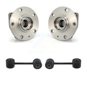 Front Hub Bearing Assembly And Link Kit For 2007-2009 Volkswagen Golf City With 2 Holes K7T-100569
