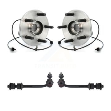 Front Hub Bearing Assembly And Link Kit For Dodge Durango Chrysler Aspen K7T-100578