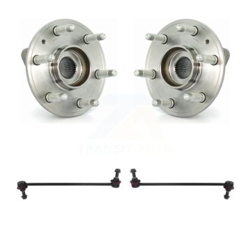 Front Hub Bearing Assembly And Link Kit For GMC Acadia Buick Enclave Chevrolet Traverse K7T-100581