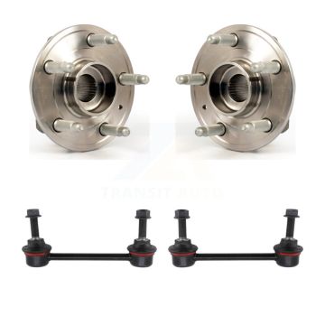 Front Hub Bearing Assembly And Link Kit For Cadillac CTS K7T-100583