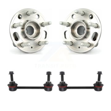 Front Hub Bearing Assembly And Link Kit For Cadillac CTS K7T-100589