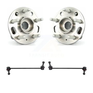 Front Hub Bearing Assembly And Link Kit For Buick LaCrosse Regal Saab 9-5 K7T-100590