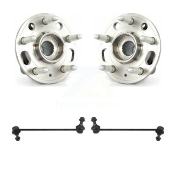 Front Hub Bearing Assembly And Link Kit For Chevrolet Impala Malibu Buick LaCrosse Regal K7T-100591