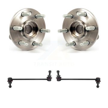 Front Hub Bearing Assembly And Link Kit For 2010-2016 Cadillac SRX K7T-100592