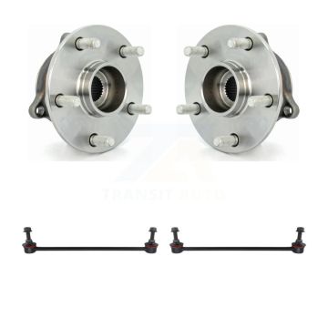 Front Hub Bearing Assembly And Link Kit For 2006-2013 Suzuki Grand Vitara K7T-100593