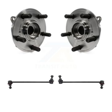 Front Hub Bearing Assembly And Link Kit For 2011-2017 Honda Odyssey K7T-100594