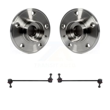 Front Hub Bearing Assembly And Link Kit For Volvo XC60 XC70 S60 V60 S80 Cross Country V70 K7T-100604