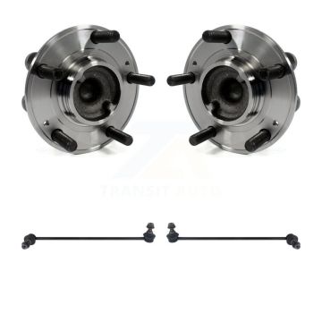 Front Hub Bearing Assembly And Link Kit For Hyundai Genesis Coupe K7T-100610