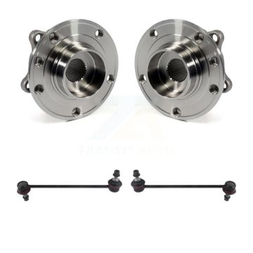 Front Hub Bearing Assembly And Link Kit For 2015-2017 Chrysler 200 K7T-100614