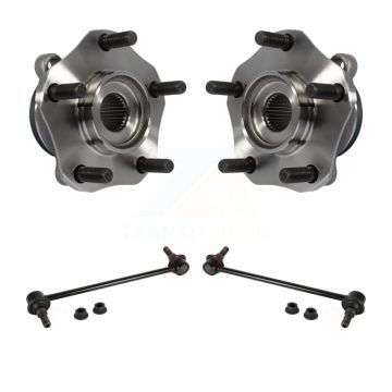 Front Hub Bearing Assembly & Link Kit For Nissan Sentra NV200 LEAF Chevrolet City Express K7T-100617