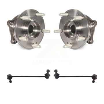 Front Hub Bearing Assembly And Link Kit For Hyundai Sonata Kia Cadenza K7T-100620