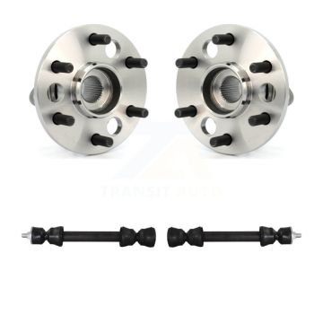 Front Hub Bearing Assembly & Link Kit For K1500 Chevrolet GMC K2500 Suburban Blazer Yukon K7T-100624