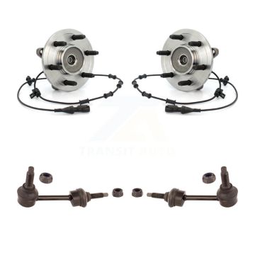 Front Hub Bearing Assembly And Link Kit For Ford Expedition Lincoln Navigator K7T-100654
