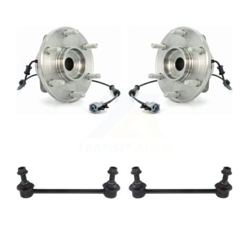 Front Hub Bearing Assembly And Link Kit For 2004 Nissan Pathfinder K7T-100679