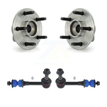 Front Hub Bearing Assembly And Link Kit For 2006-2008 Dodge Ram 1500 With 5 Lug Wheels K7T-100683