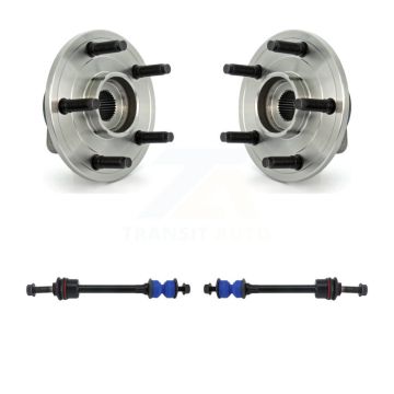 Front Hub Bearing Assembly And Link Kit For 2006-2008 Dodge Ram 1500 With 5 Lug Wheels K7T-100684