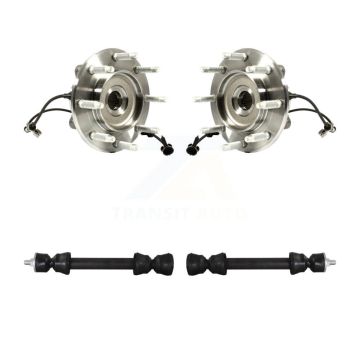 Front Hub Bearing Assembly Link Kit For GMC Chevrolet Sierra 2500 HD Silverado Classic XL K7T-100695