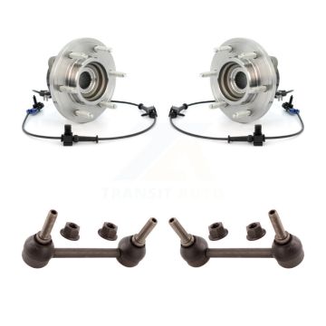 Front Hub Bearing Assembly And Link Kit For 2006-2008 Hummer H3 K7T-100702