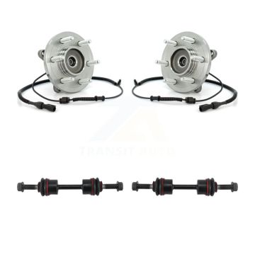 Front Hub Bearing Assembly And Link Kit For Ford Expedition Lincoln Navigator K7T-100704