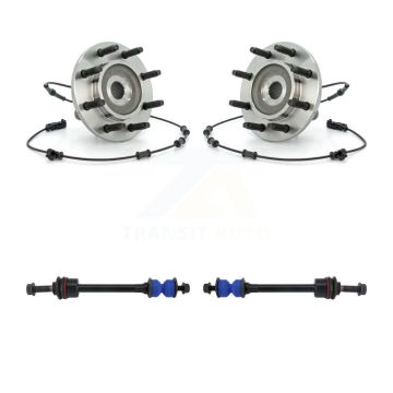 Front Hub Bearing Assembly And Link Kit For 2006-2008 Dodge Ram 1500 With 8 Lug Wheels K7T-100714