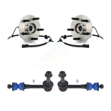 Front Hub Bearing Assembly And Link Kit For 2006-2008 Dodge Ram 1500 With 5 Lug Wheels K7T-100717