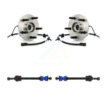 Front Hub Bearing Assembly And Link Kit For Dodge Ram 1500 K7T-100718