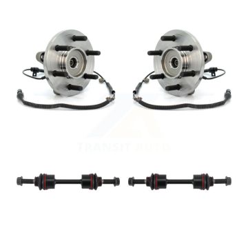 Front Hub Bearing Assembly And Link Kit For Ford F-150 K7T-100723
