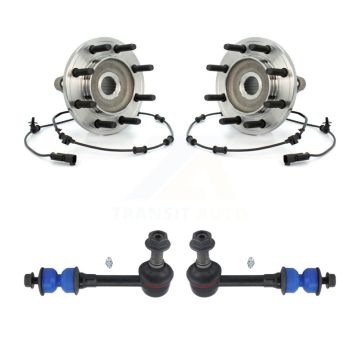 Front Hub Bearing Assembly And Link Kit For Dodge Ram 2500 3500 K7T-100725