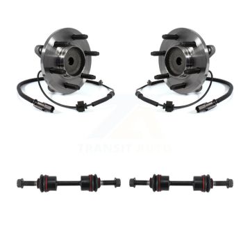 Front Hub Bearing Assembly And Link Kit For Ford F-150 Expedition Lincoln Navigator RWD K7T-100737