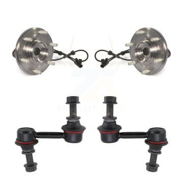 Front Hub Bearing Assembly And Link Kit For Nissan TITAN Armada K7T-100743