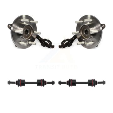Front Hub Bearing Assembly And Link Kit For Ford F-150 K7T-100750