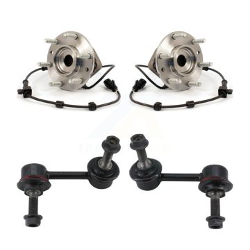 Front Hub Bearing Assembly Link Kit For GMC Chevrolet Envoy Trailblazer XL EXT Oldsmobile K7T-100763