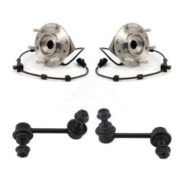 Front Hub Bearing Assembly Link Kit For Chevrolet GMC Trailblazer Envoy XL EXT SSR Buick K7T-100764