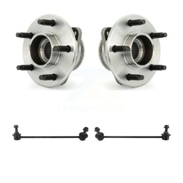 Front Hub Bearing Assembly And Link Kit For Saturn Vue Pontiac Torrent Chevrolet Equinox K7T-100766